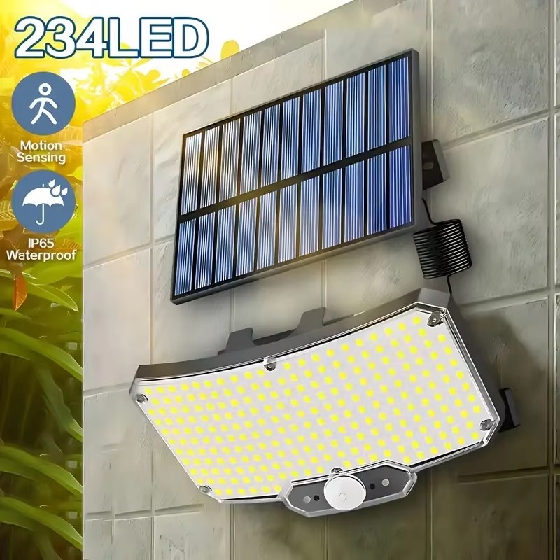 Solar Garden Light - 234LED 태양광 야외 조명 모션 센서
