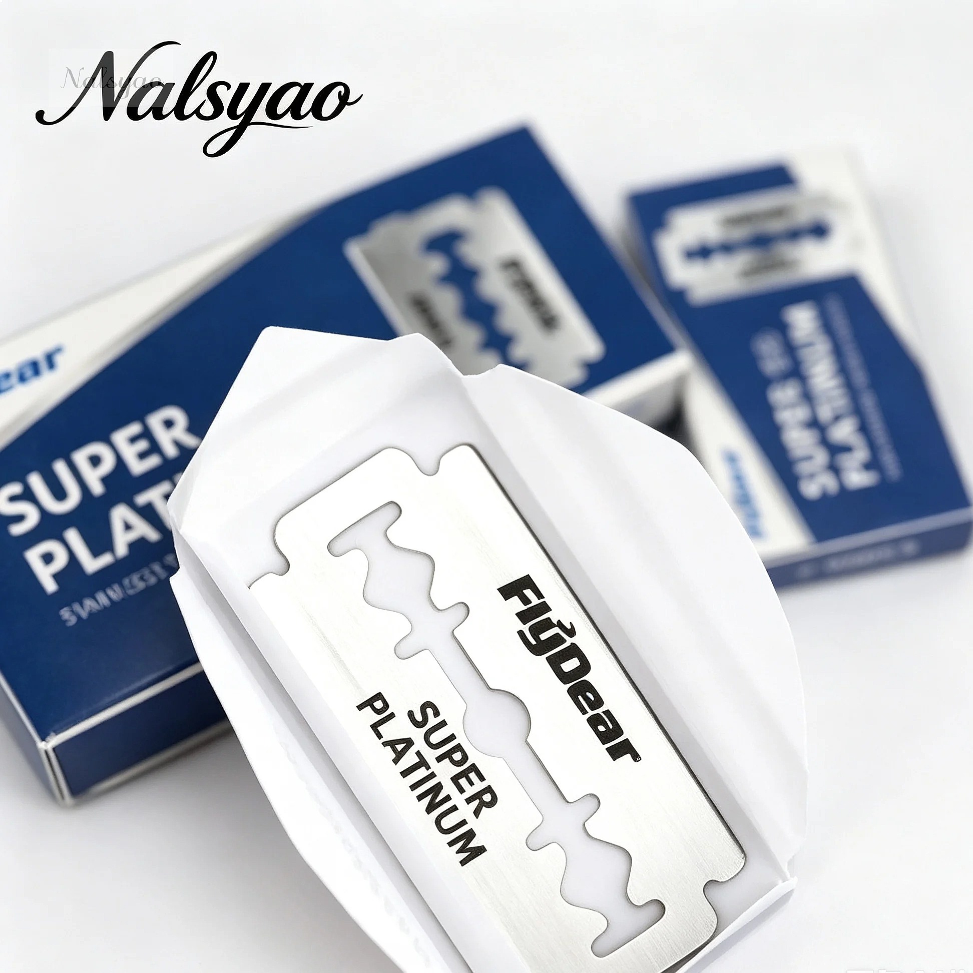 Safety Razor Handle - 도매 30/50/100개입 남성용 양날 면도날, 깔끔한