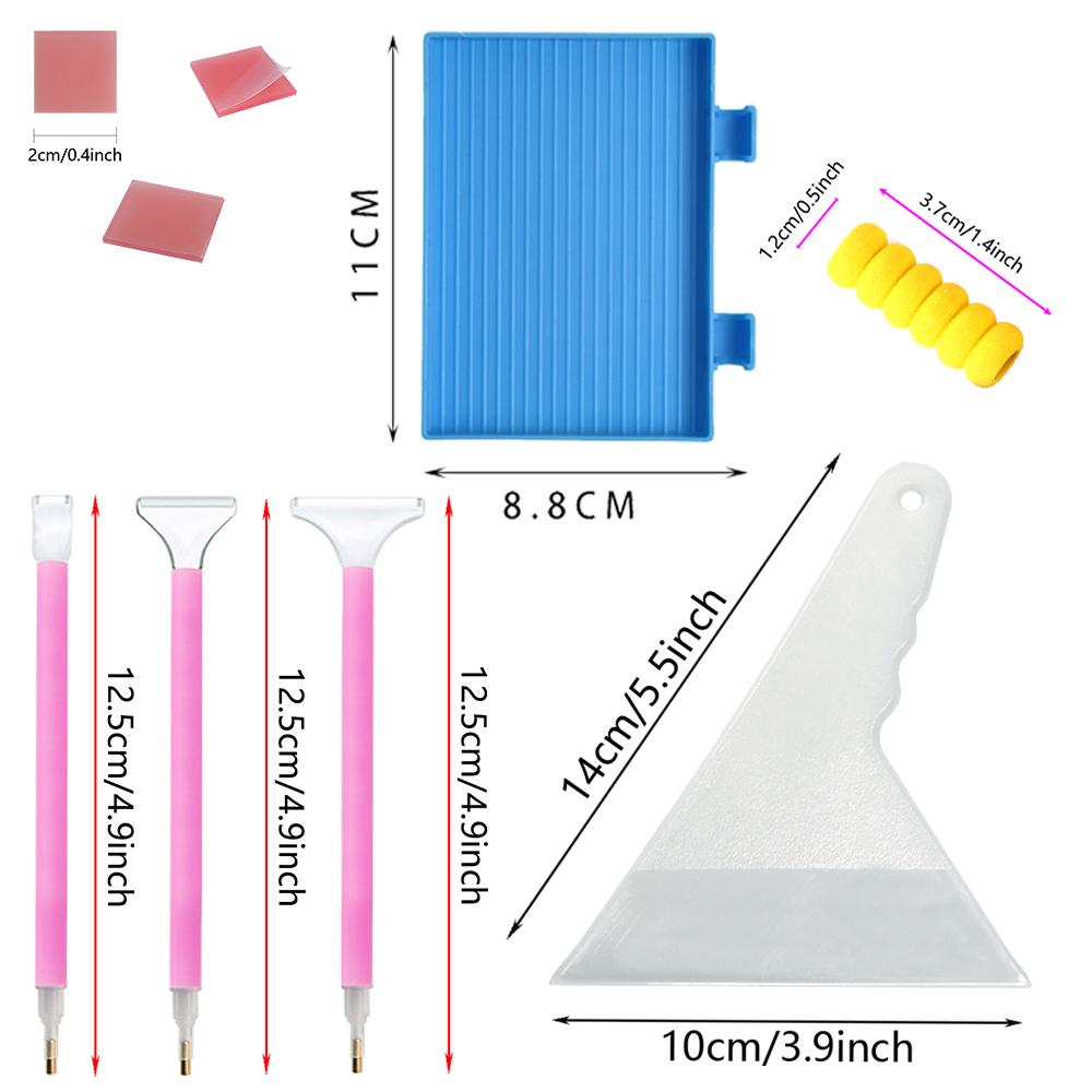 다이아몬드 페인팅 도구 키트, 보관함 포함, 28칸 라 - Beeswax Wrap 리뷰 및 가격