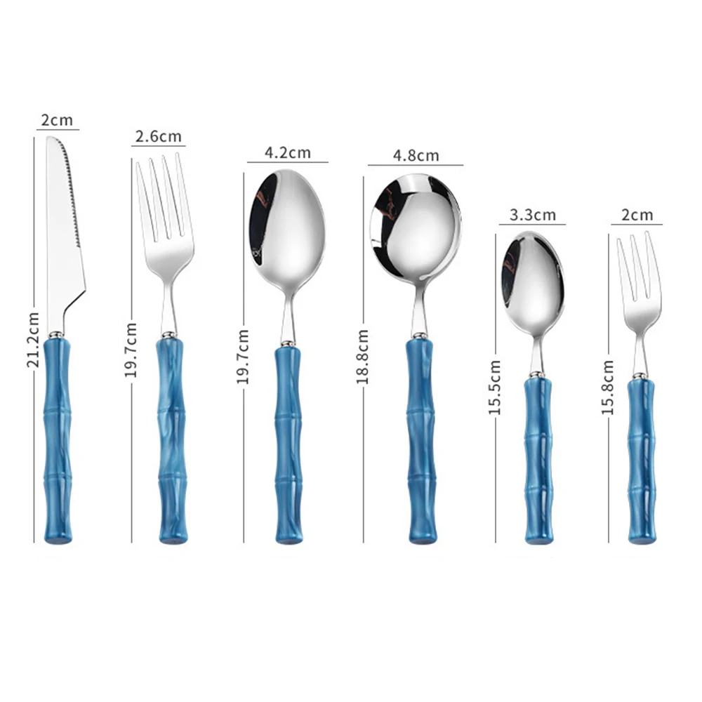 모조 대나무 손잡이 수저 세트 6/16/24/30개 스 - Bamboo Cutlery 리뷰 및 가격