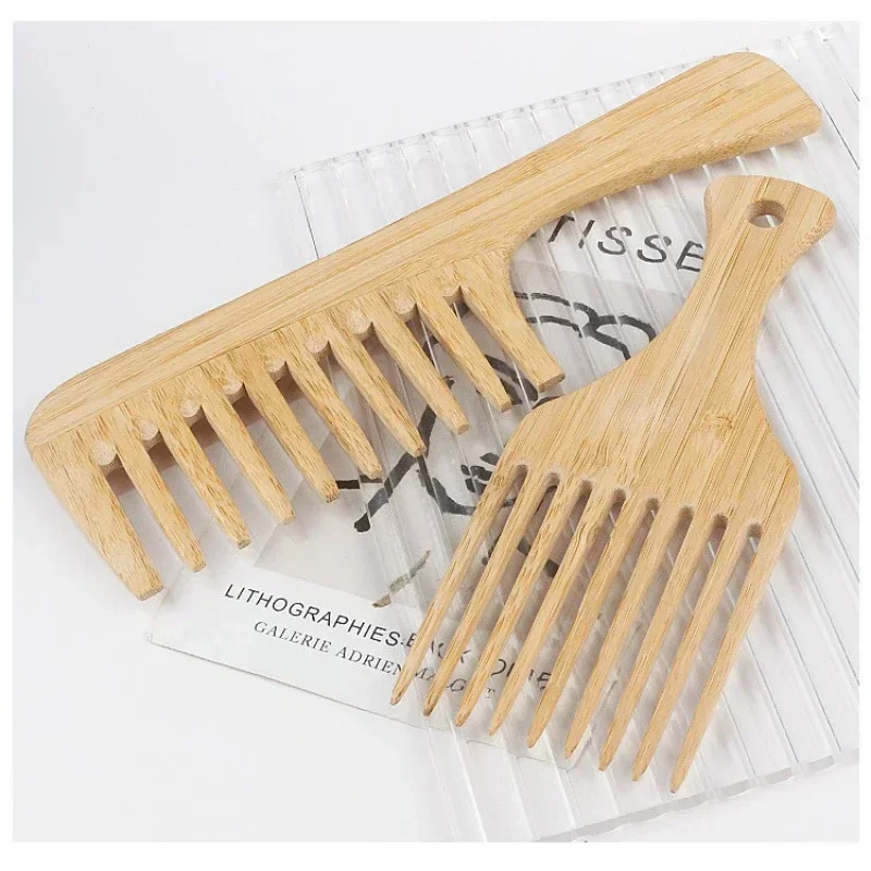 1Pcs 천연 대나무 나무 머리 빗 여성을위한 정전기  - Bamboo Toothbrush 리뷰 및 가격