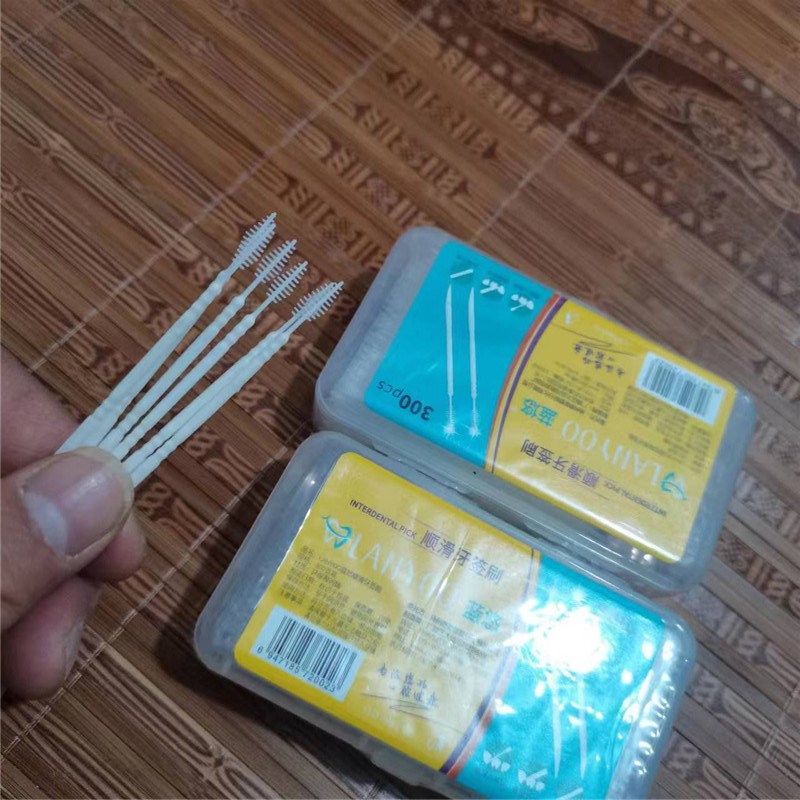 300 개/가방 더블 엔드 치아 스틱 초극세 이쑤시개  - Bamboo Toothbrush 리뷰 및 가격