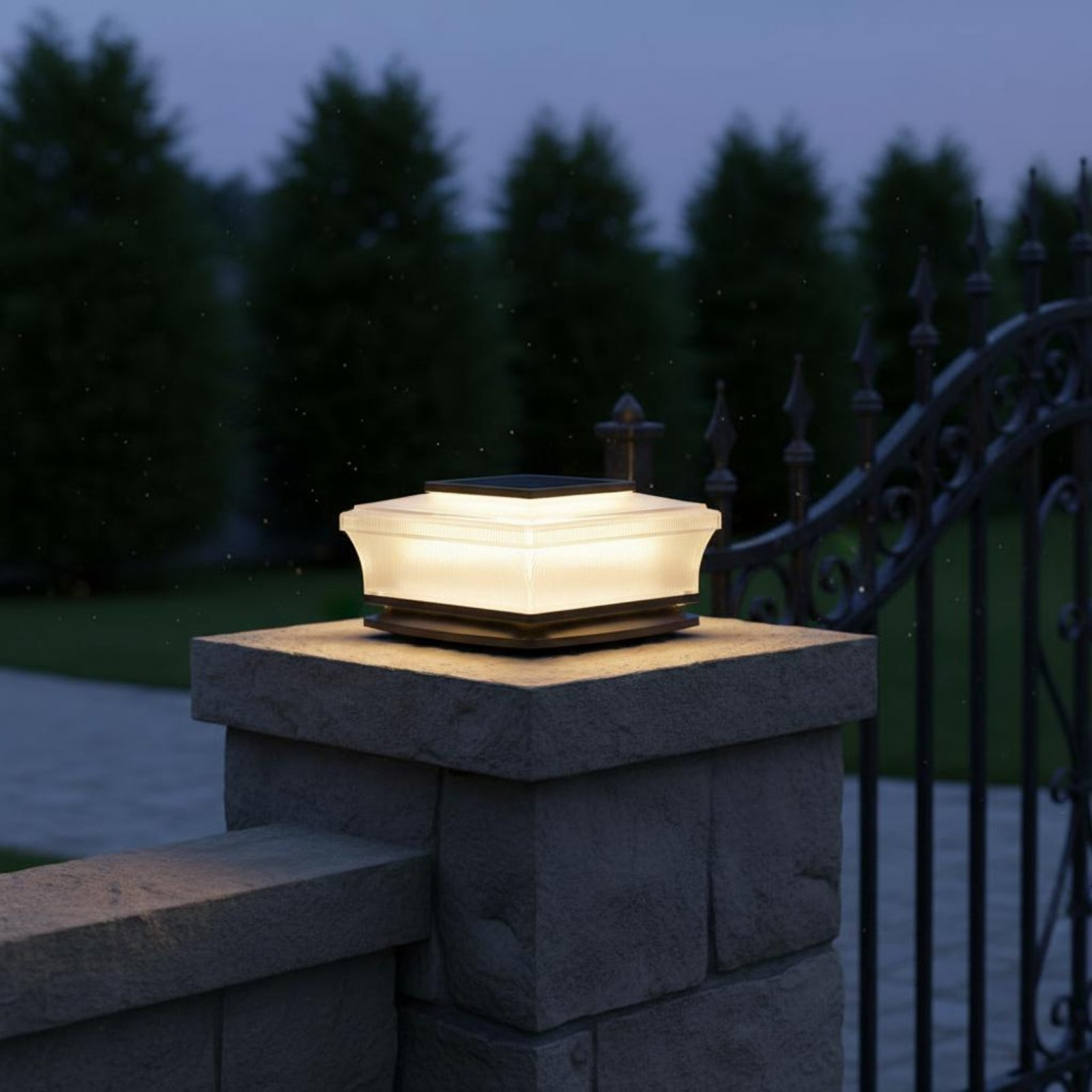 태양광 무선 사각 기둥 조명 야외 조명 3000K 따뜻 - Solar Garden Light 리뷰 및 가격