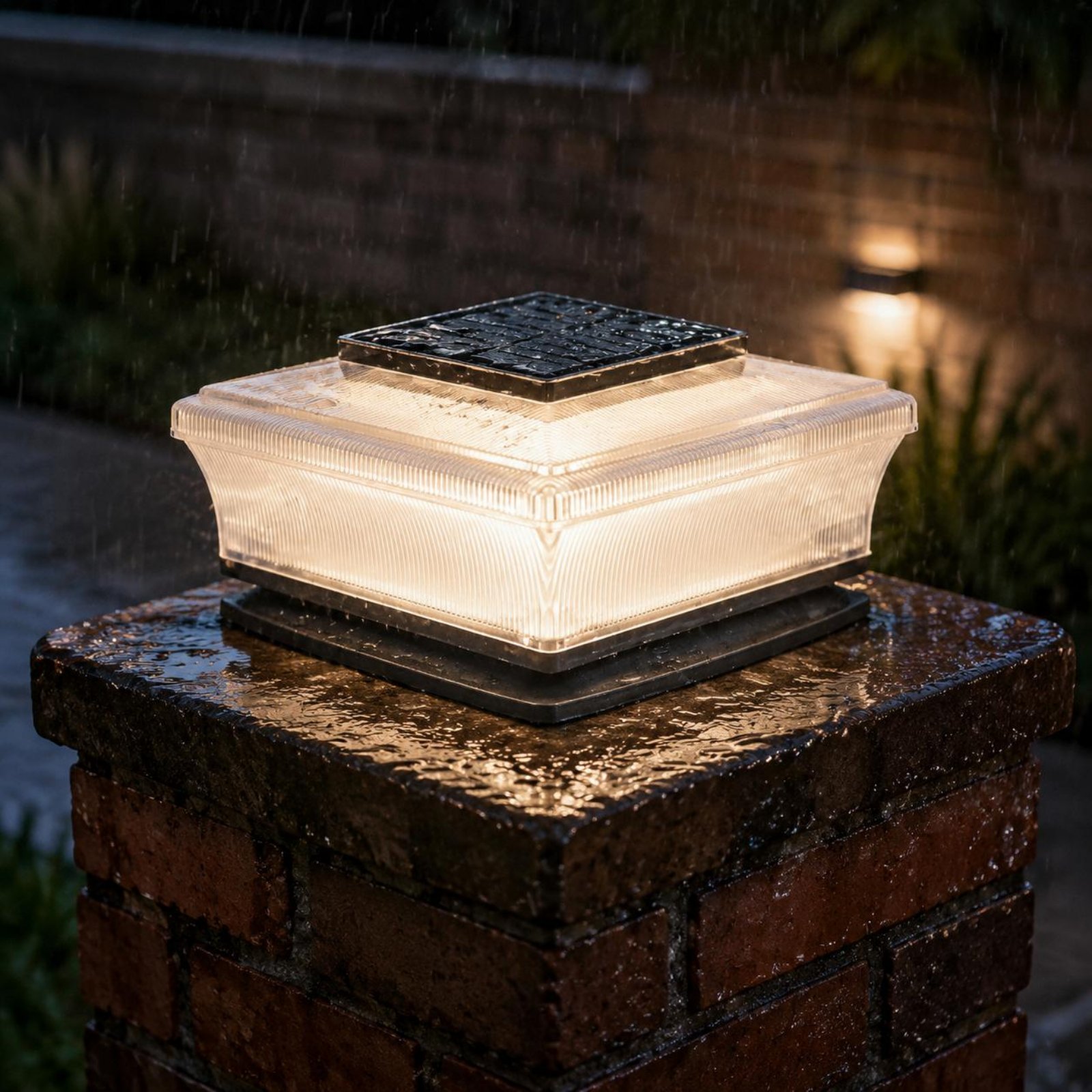 태양광 무선 사각 기둥 조명 야외 조명 3000K 따뜻 - Solar Garden Light 리뷰 및 가격