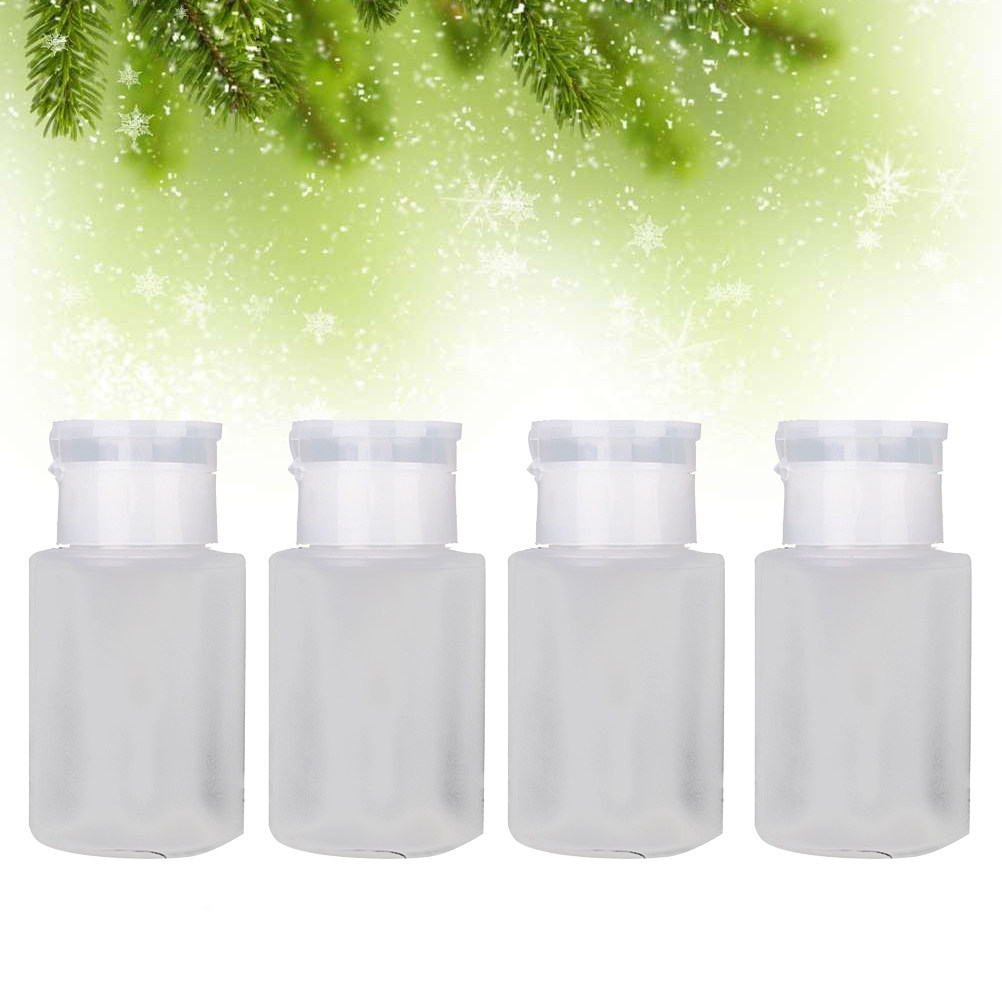 4Pcs 프레스 펌프 병 매니큐어 리무버 병 포켓 지갑 - Reusable Bottle 리뷰 및 가격