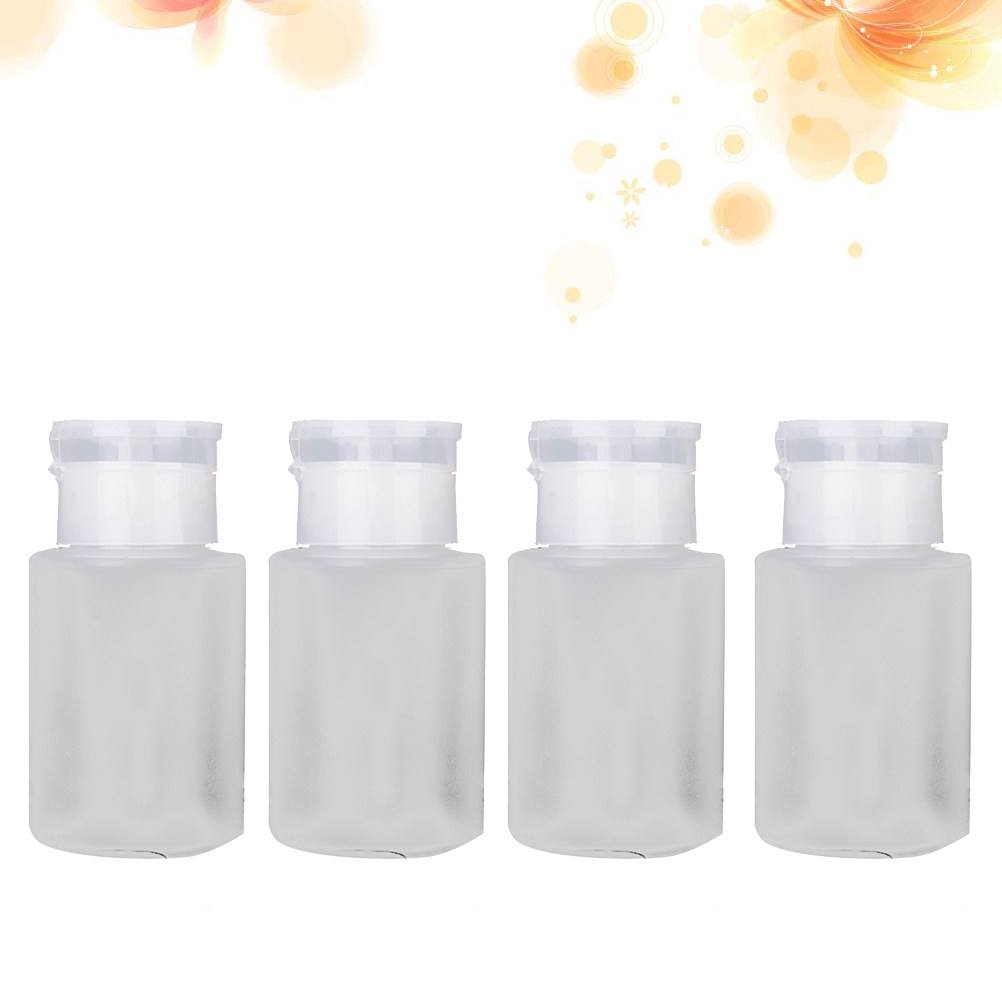 4Pcs 프레스 펌프 병 매니큐어 리무버 병 포켓 지갑 - Reusable Bottle 리뷰 및 가격