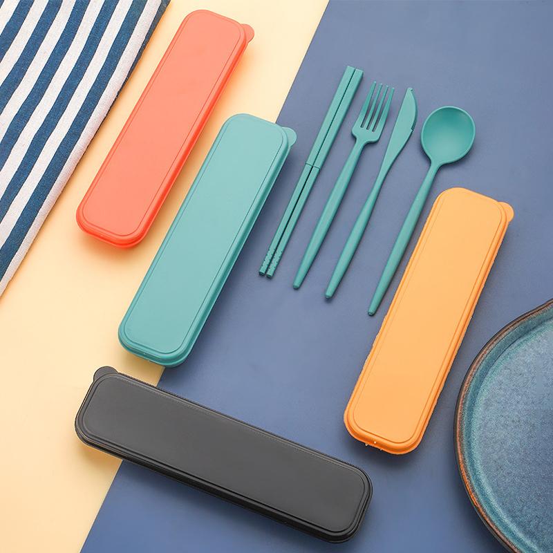 4종 휴대용 식기 건강 친환경 밀짚 수저 재사용 가능한 - Bamboo Cutlery 리뷰 및 가격