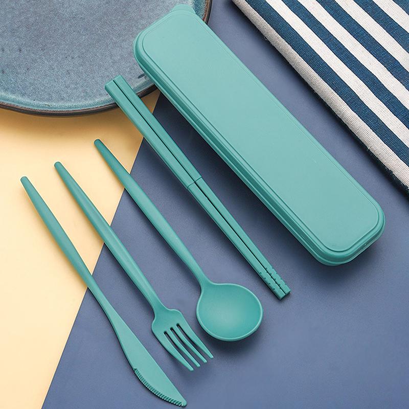4종 휴대용 식기 건강 친환경 밀짚 수저 재사용 가능한 - Bamboo Cutlery 리뷰 및 가격