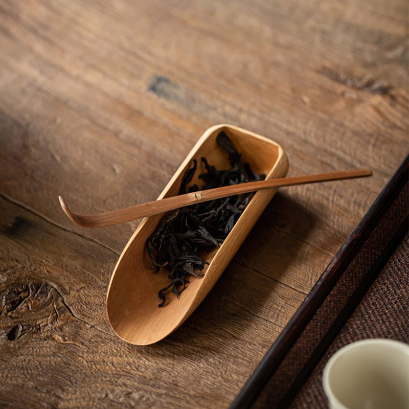 수제 나무 차 말차 스틱 스푼 티 세트, 흰색 대나무  - Bamboo Cutlery 리뷰 및 가격