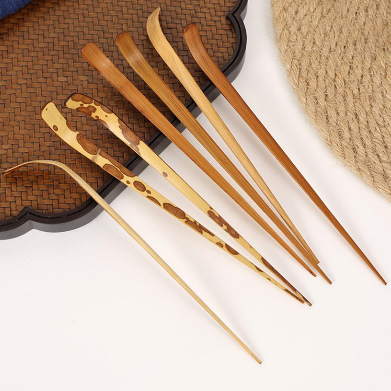 수제 나무 차 말차 스틱 스푼 티 세트, 흰색 대나무  - Bamboo Cutlery 리뷰 및 가격