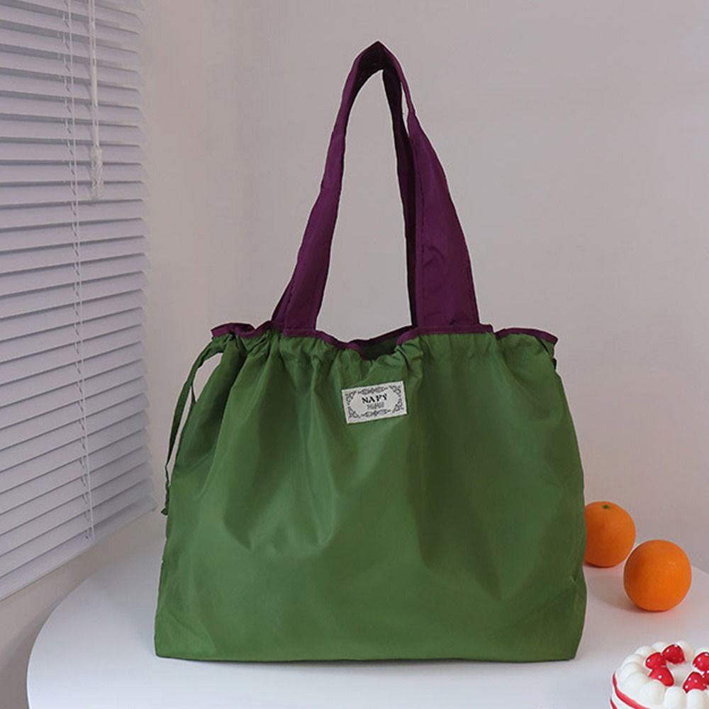 패션 드로스트링 슈퍼마켓 쇼핑백 접이식 재사용 쇼핑백  - Reusable Bag 리뷰 및 가격