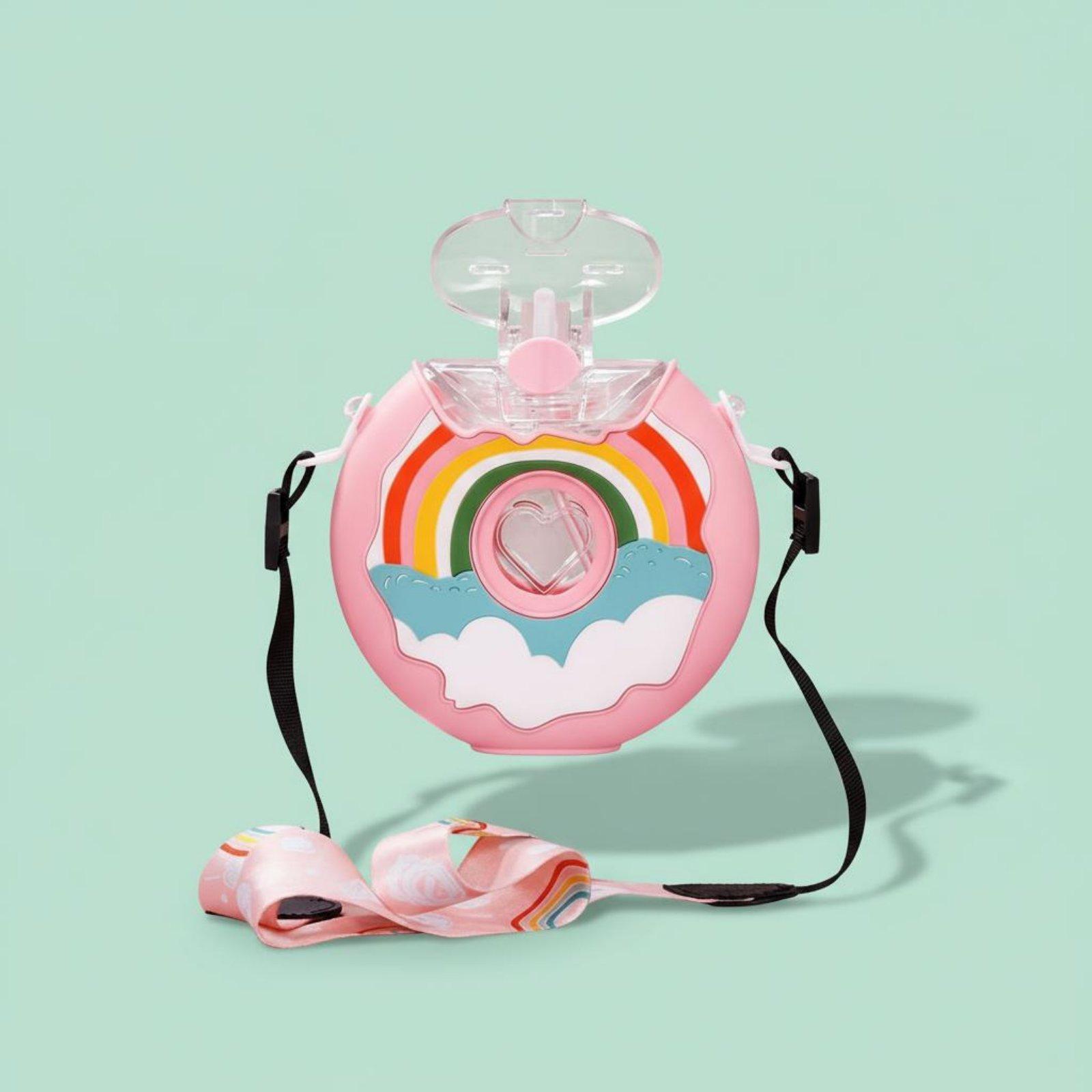 도넛 물병, 새지 않는 도넛 모양 빨대컵, 어린이용 재 - Reusable Bottle 리뷰 및 가격