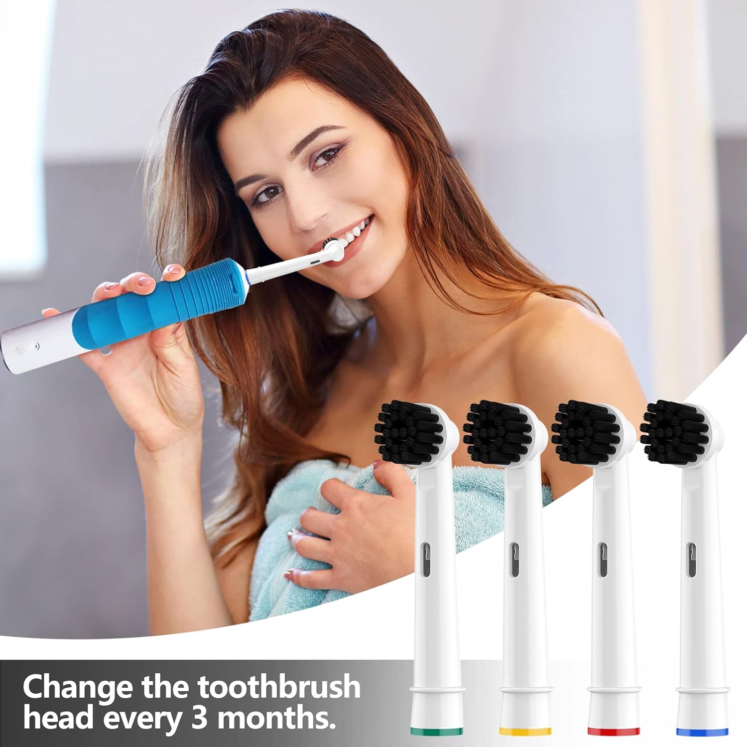 구강 B 브라운 전동 칫솔용 교체용 칫솔 헤드, Ora - Bamboo Toothbrush 리뷰 및 가격