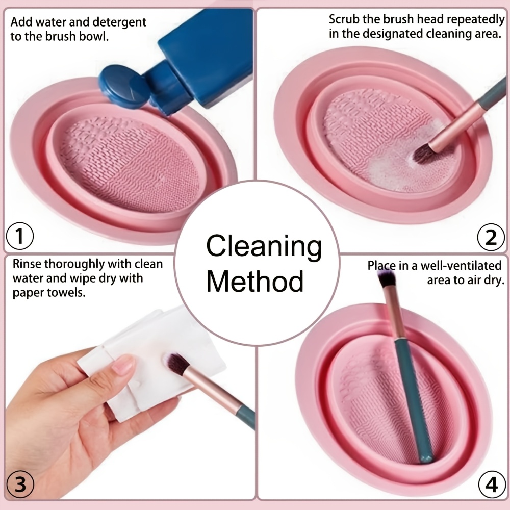 접이식 실리콘 메이크업 브러쉬 클리너 볼, 브러쉬, 퍼 - Eco Sponge 리뷰 및 가격
