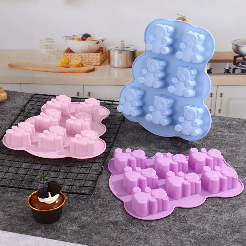 실리콘 젤리 곰 틀, 어린이를 위한 젤로 틀 - 대형  - Eco Soap 리뷰 및 가격