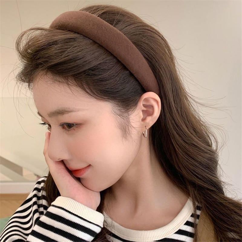 여성용 와일드 솔리드 컬러 스펀지 헤어밴드, 패션 걸  - Eco Sponge 리뷰 및 가격