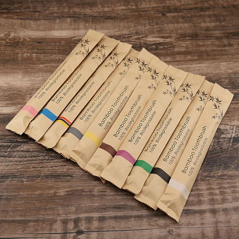 랜덤 색상 5/10개입 대나무 칫솔 재사용 가능한 친환 - Bamboo Toothbrush 리뷰 및 가격