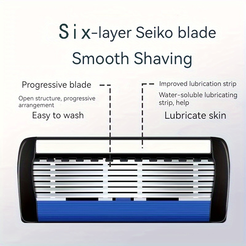 6중 면도날 수동 면도기, 스테인리스 스틸 클래식 양날 - Safety Razor Handle 리뷰 및 가격