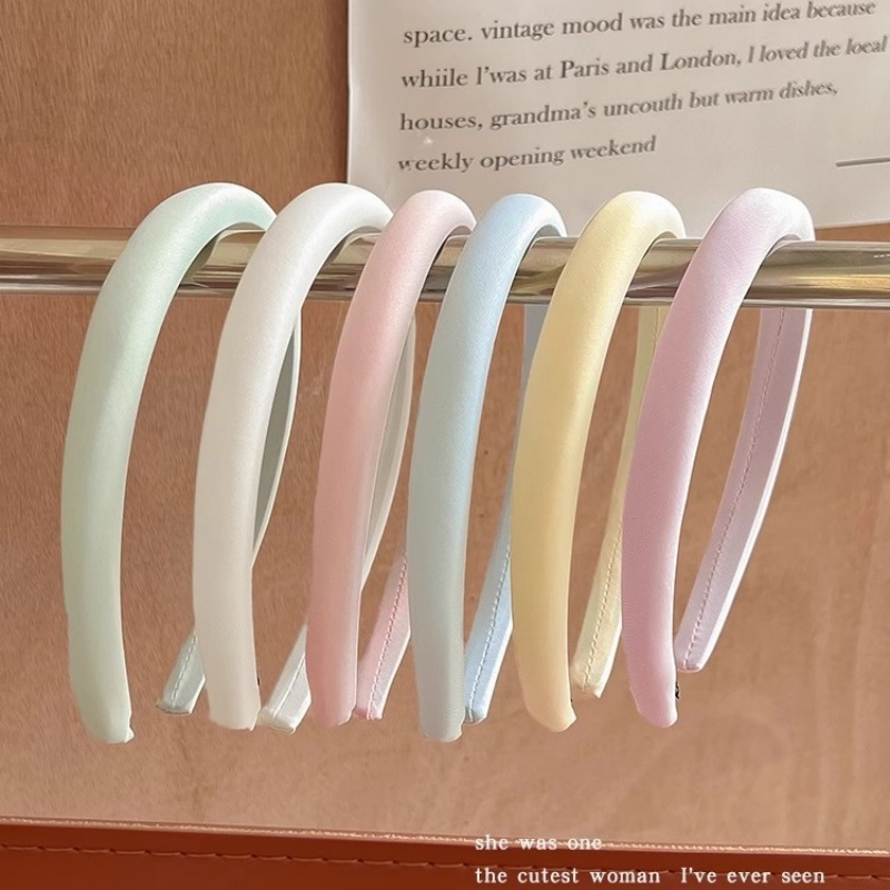 여성을위한 한국어 스타일 마카롱 컬러 스폰지 머리띠 좁 - Eco Sponge 리뷰 및 가격