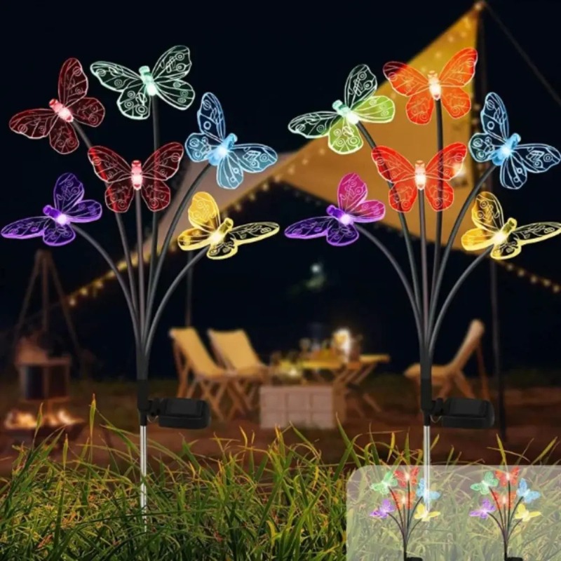 태양광 나비 조명, 방수 LED 정원 장식등 (야외 잔 - Solar Garden Light 리뷰 및 가격