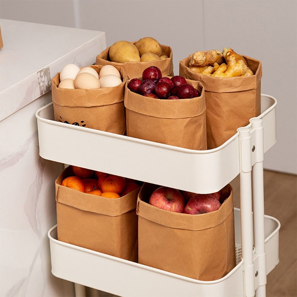 고품질 재사용 가능한 크라프트 종이봉투 방수 두꺼운 사 - Reusable Bag 리뷰 및 가격