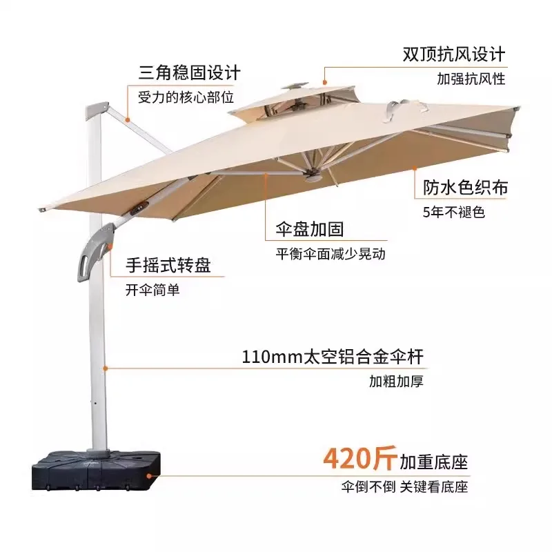 야외용 파라솔 정원 파라솔 로마식 파라솔 태양광 조명  - Solar Garden Light 리뷰 및 가격