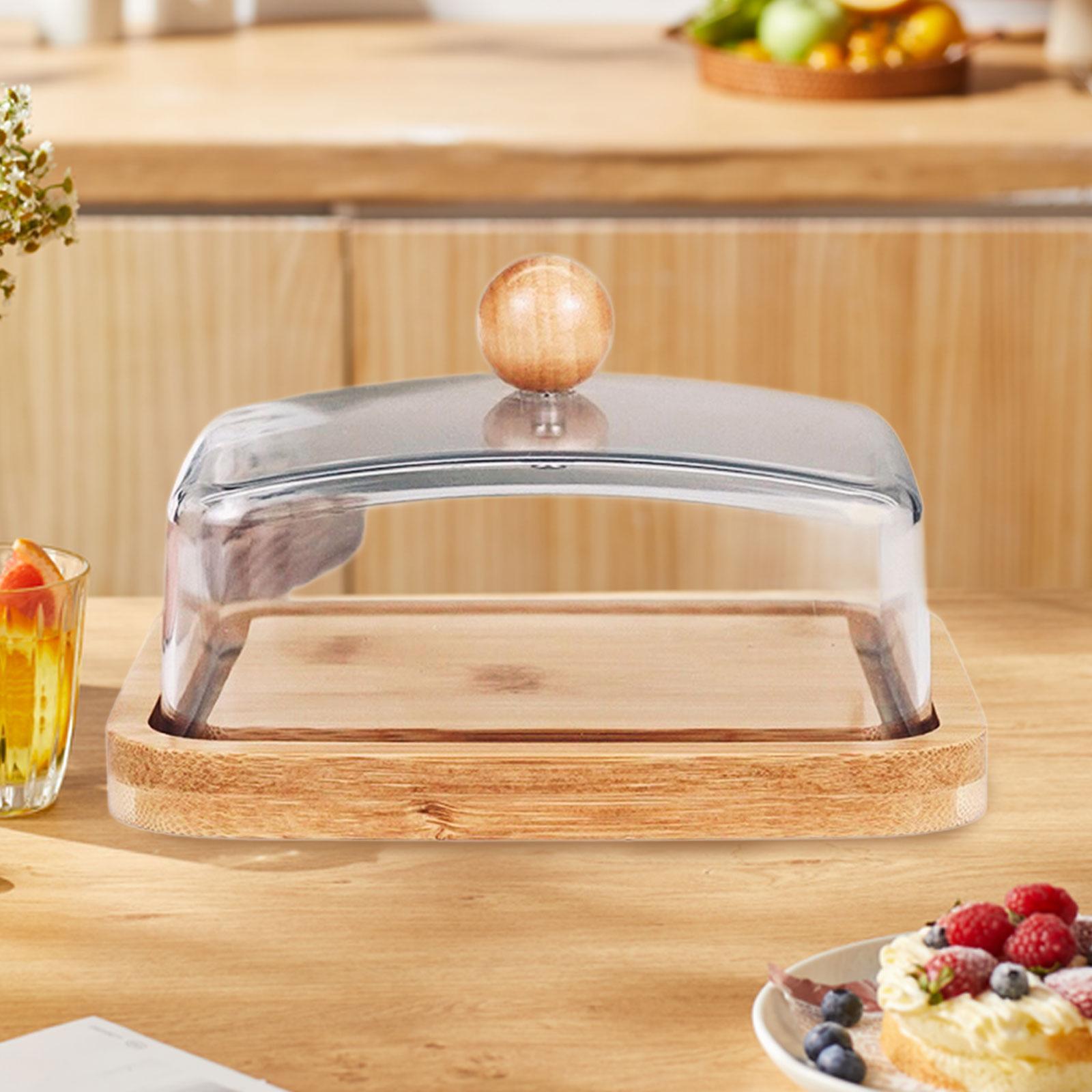 뚜껑이 있는 대나무 버터 접시 뷔페 냉장고용 다기능 버 - Bamboo Cutlery 리뷰 및 가격