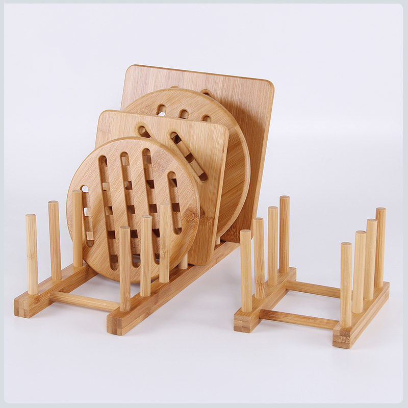 주방 드레이너 랙 접시 냄비 뚜껑 대나무 랙 접시 접시 - Bamboo Cutlery 리뷰 및 가격