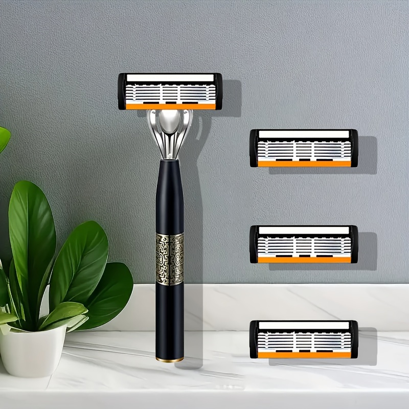 면도기 클래식 6 레이어 안전 면도기 남성용 면도 및  - Safety Razor Handle 리뷰 및 가격