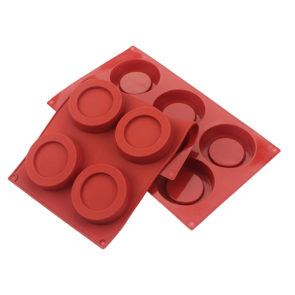 6구 대형 원형 실리콘 케이크 몰드 딥 서클 무스 디저 - Eco Soap 리뷰 및 가격