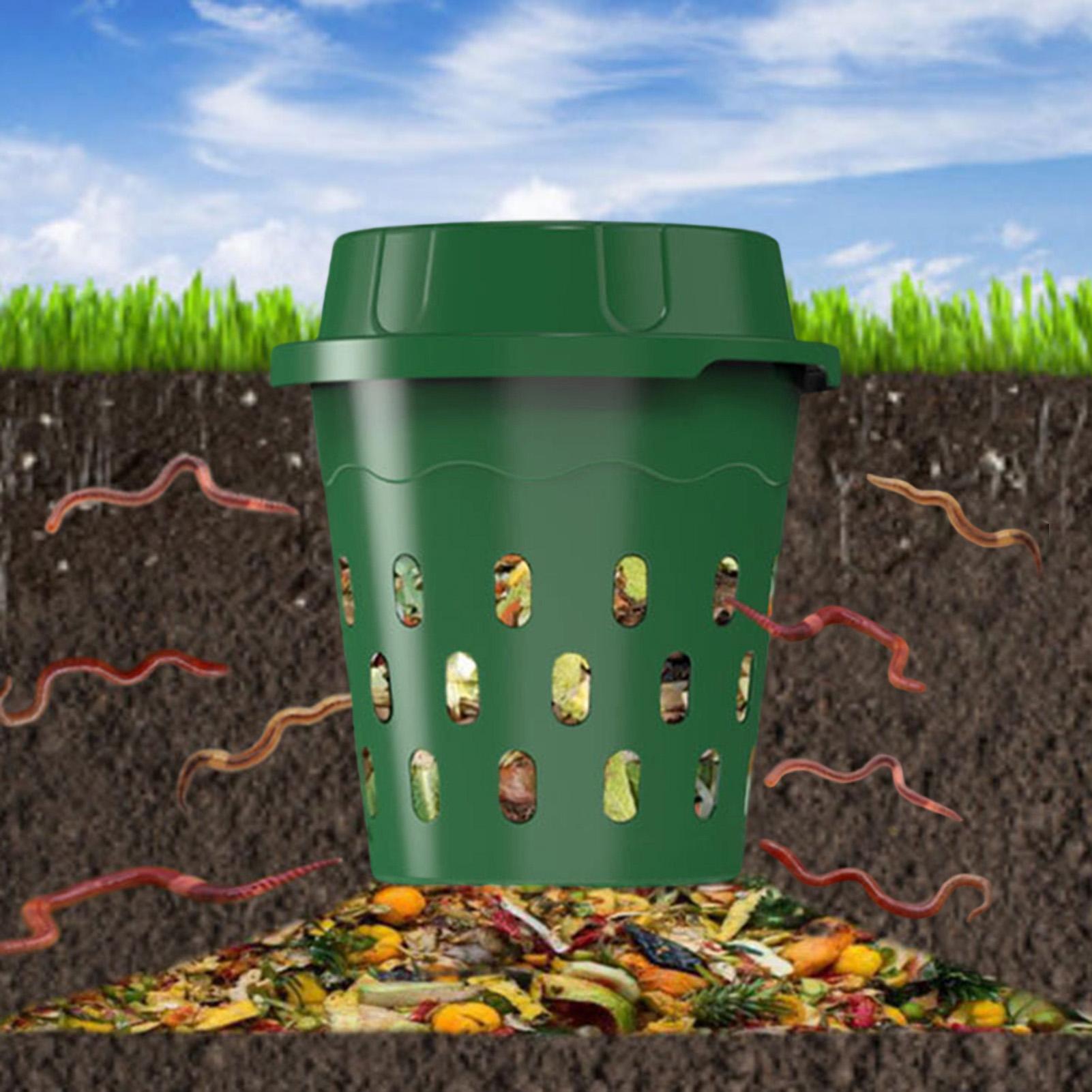 지중 퇴비화기, 흙 속 비료 생산용 지중 퇴비통, 정원 - Compost Bin 리뷰 및 가격