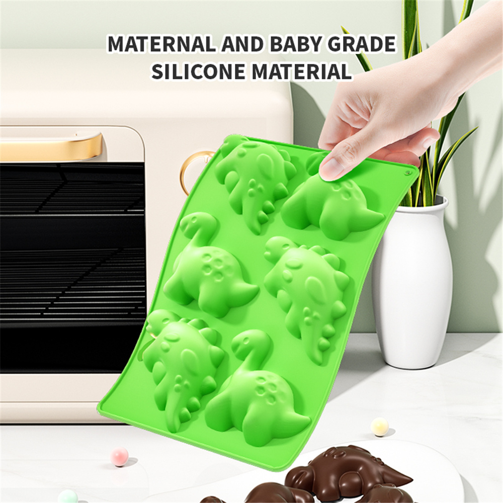 공룡 실리콘 케이크 금형 초콜릿 gummies 금형 트 - Eco Soap 리뷰 및 가격