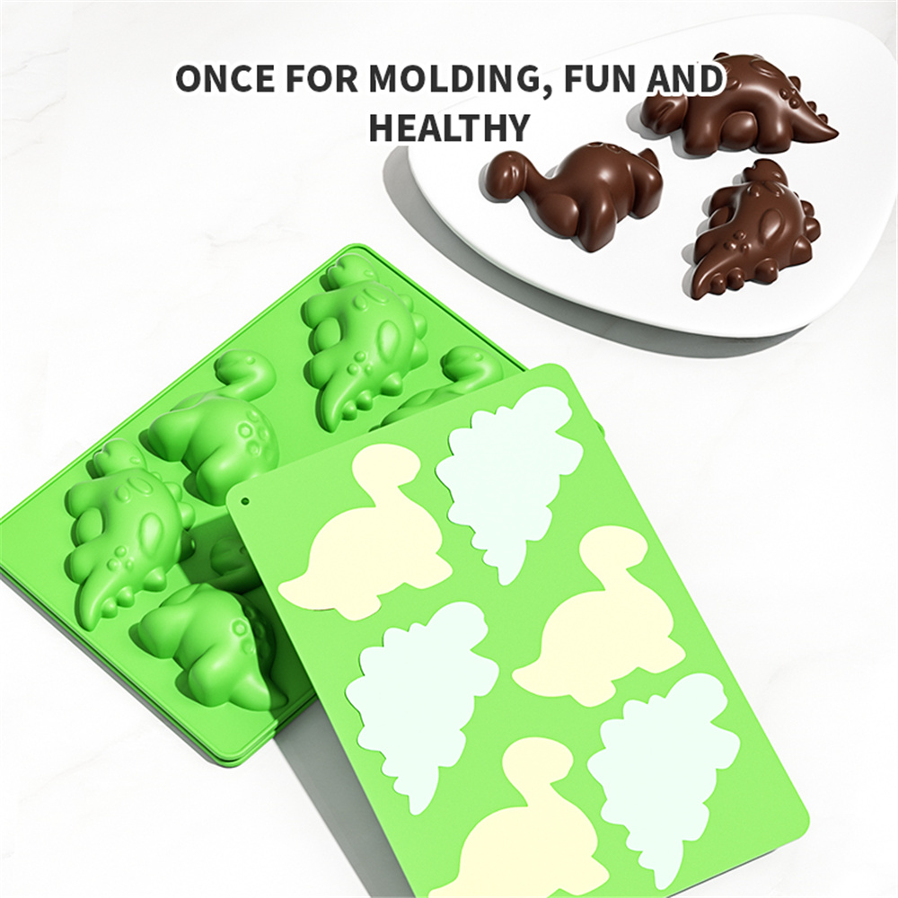 공룡 실리콘 케이크 금형 초콜릿 gummies 금형 트 - Eco Soap 리뷰 및 가격