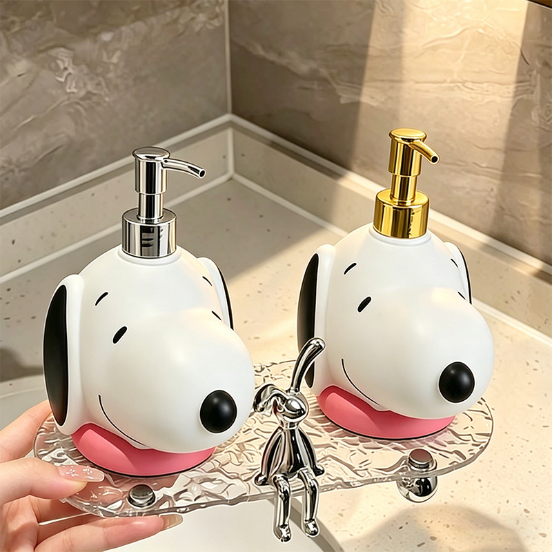 귀여운 만화 스누피 비누 디스펜서 병, 가정용 욕실 샤 - Eco Soap 리뷰 및 가격